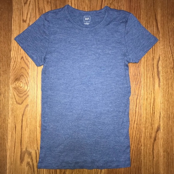 GAP Tops - GAP Modern Tee Shirt Blue Heather Size Large GAP Tops - GAP Modern Tee Shirt Blue Heather Size Large
